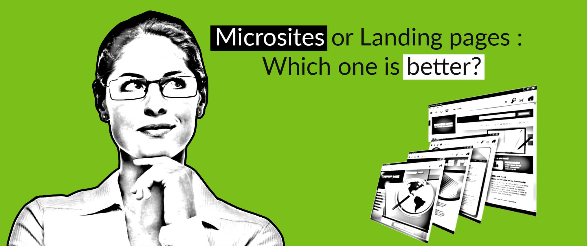 Microsites or Landing pages