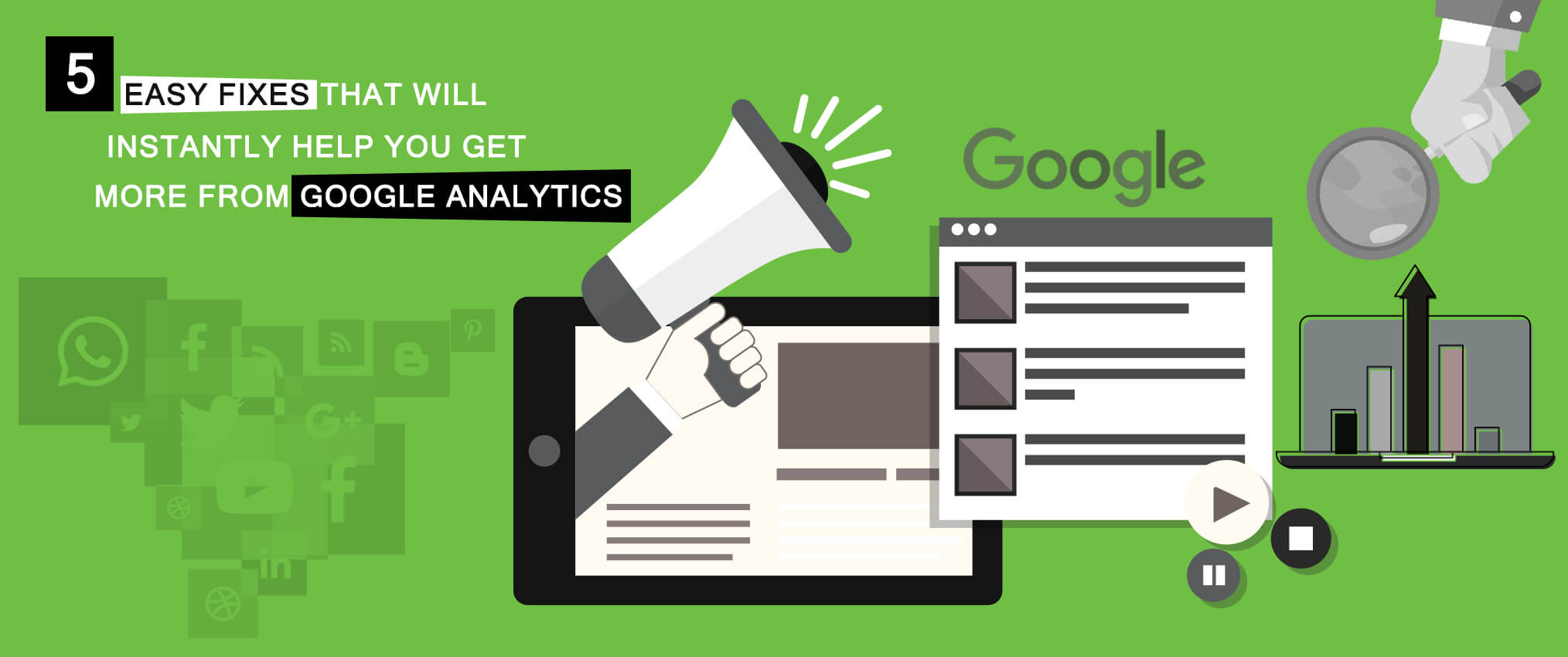 google analytics instant fixes