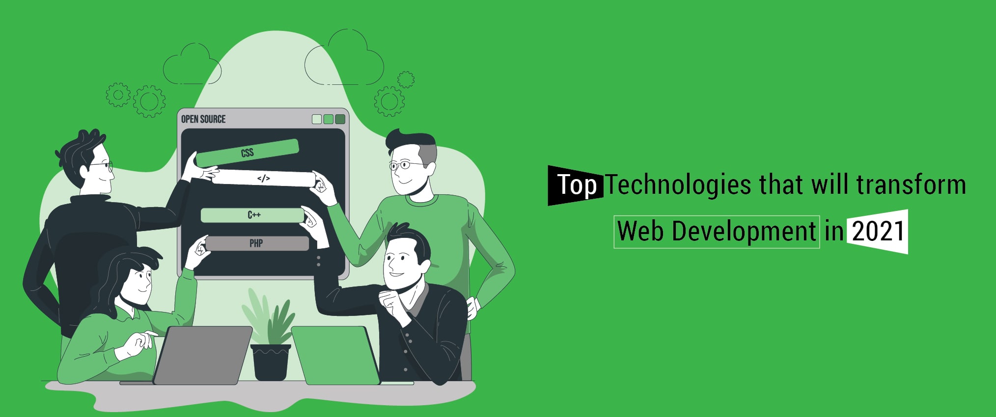 Top Technologies that will transform web development in 2021
