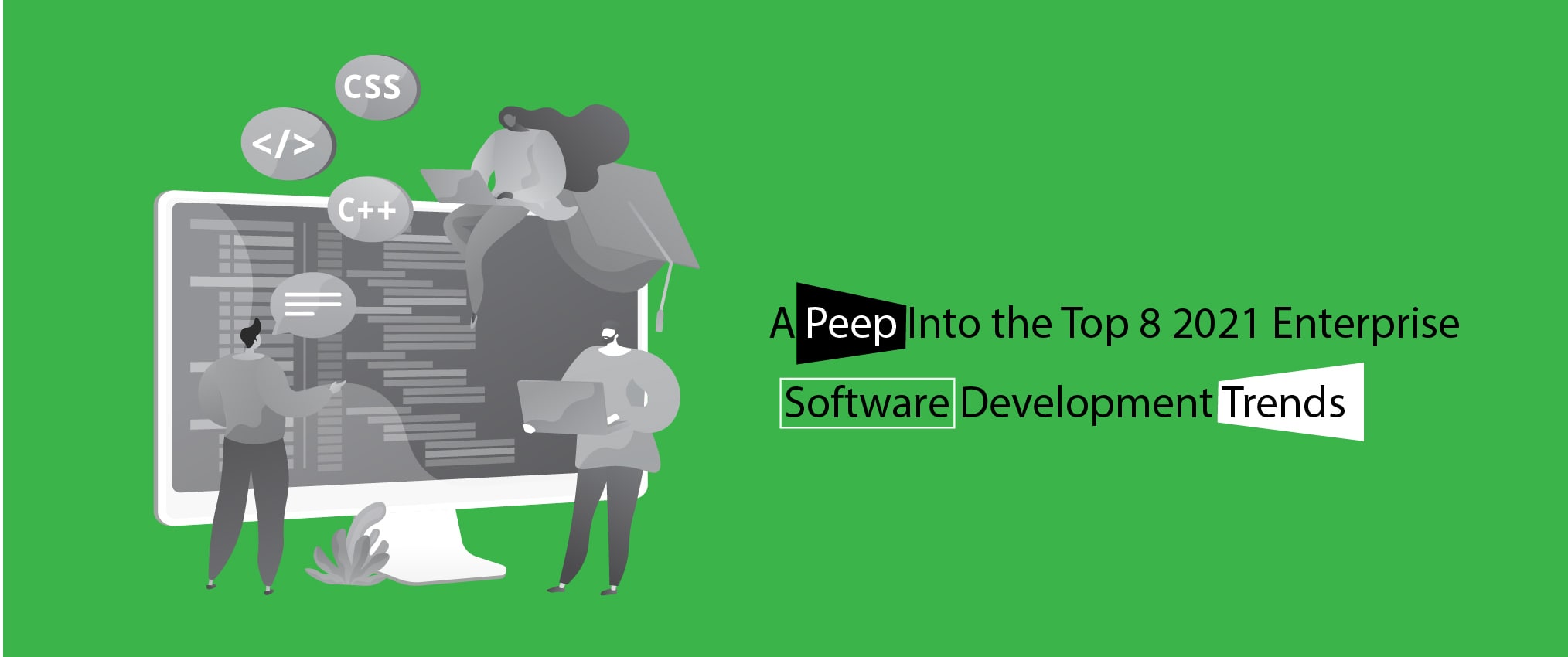 Enterprise development happens swiftly every year and the same is expected in the case of 2021. Well yes, 2020 has been a dreadful year for all, but for enterprise software developments, it was enchanting enough. Just as any other year it had trends that would continue the journey in 2021 as well with growth in it.